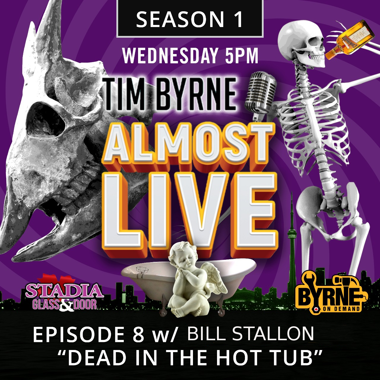 Episode 8 – Dead in the hot tub w/ Bill Stallon