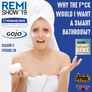 If there was one common theme at this year's REMI Show it was technology. Tech vendors have every imaginable solution for building managers. Some make sense. Others...not so much. One of the more interesting attempts is a joint effort by paper giant Kimberly Clark and Gojo, the inventors of Purell. They want to create a smart bathroom. Yes, you heard me right. The idea is to add internet connected sensors to things like paper and soap dispensers. No more waiting for complaints from irritated clients to fix the shitter. Not a bad idea. But I was skeptical. The guys from KC and Gojo tried to make the case for why the initial investment is worth it. ***************** INSTAGRAM: https://www.instagram.com/timbyrnealm... TWITTER: https://twitter.com/timbyrnealmost FACEBOOK: http://www.Facebook.com/TimByrneAlmos...